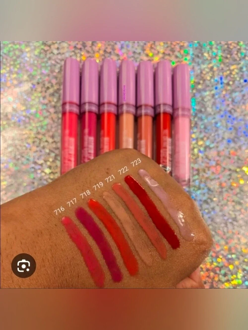 LeMercerie Full-Coverage Lip Gloss - Assorted Shades + LA Colors Plump Gloss
